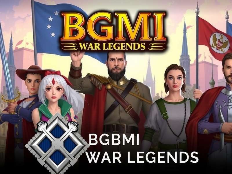 BGMI War Legends Game Banner